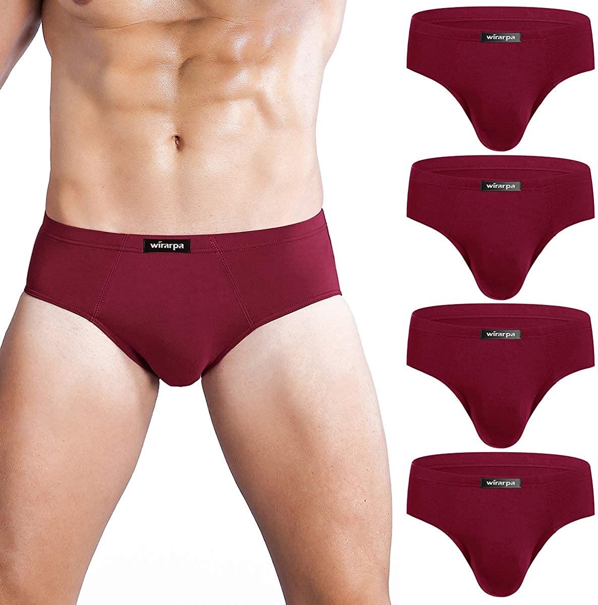 Men's Underwear Modal Briefs Super Soft Comfort Lightweight Multipack Pack