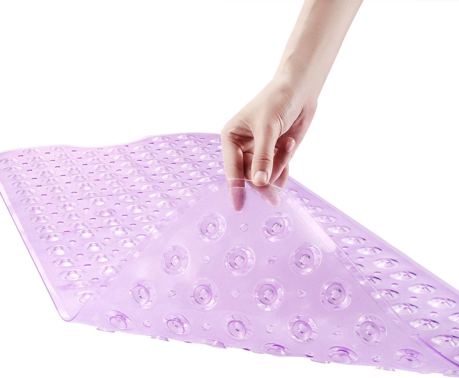 YINENN Bath Tub Shower Mat 40 x 16 Inch Non-Slip and Extra Large, Bathtub  Mat wi