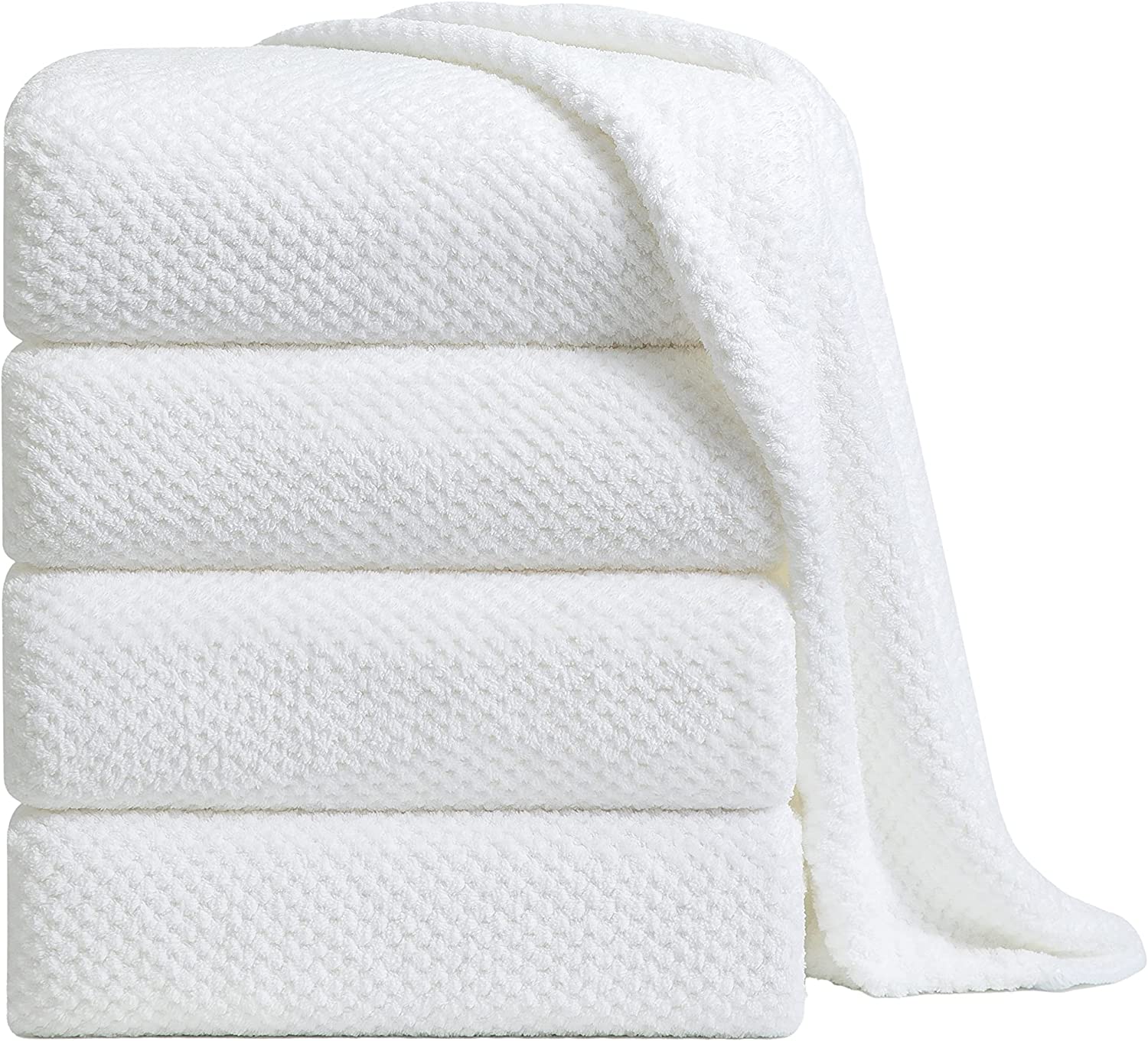 Extra Large Bath Towel Sheet Set 35x70 Inches - Oversized Highly Absorbent  Towels Set,Jumbo Microfiber - Quick Dry, Lightweight,Super Soft for