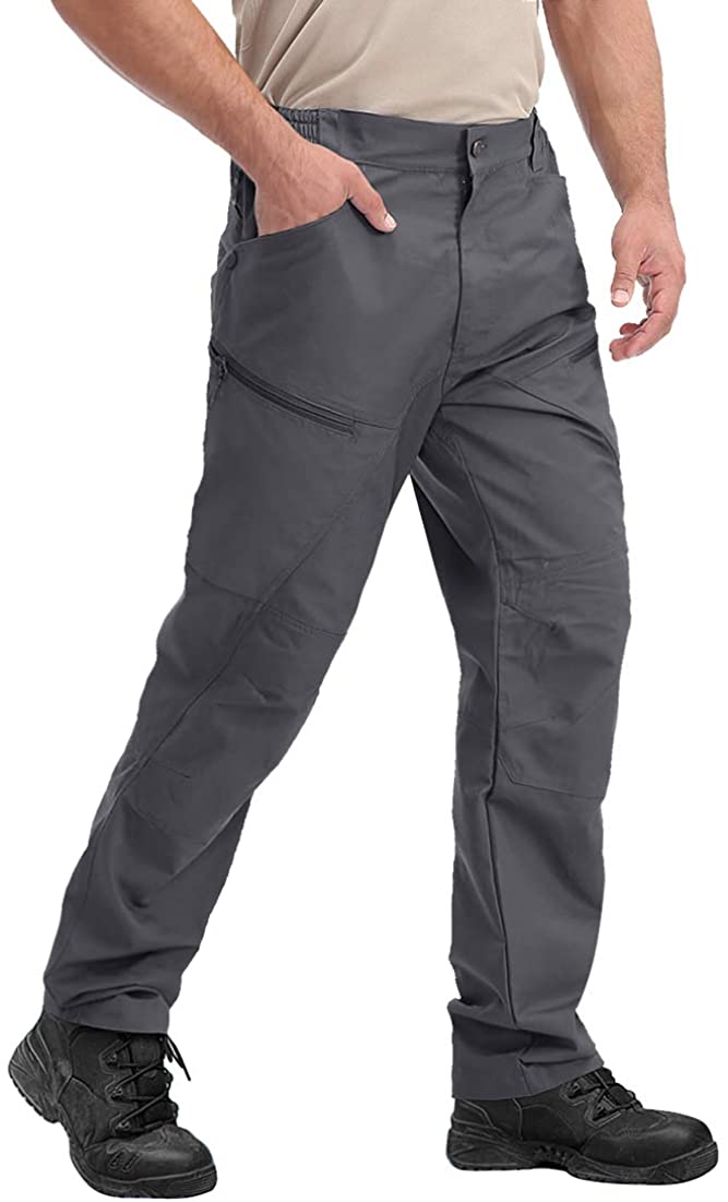 TACVASEN Men's Tactical Cargo Pants Outdoor Sport Military Ripstop Pants 