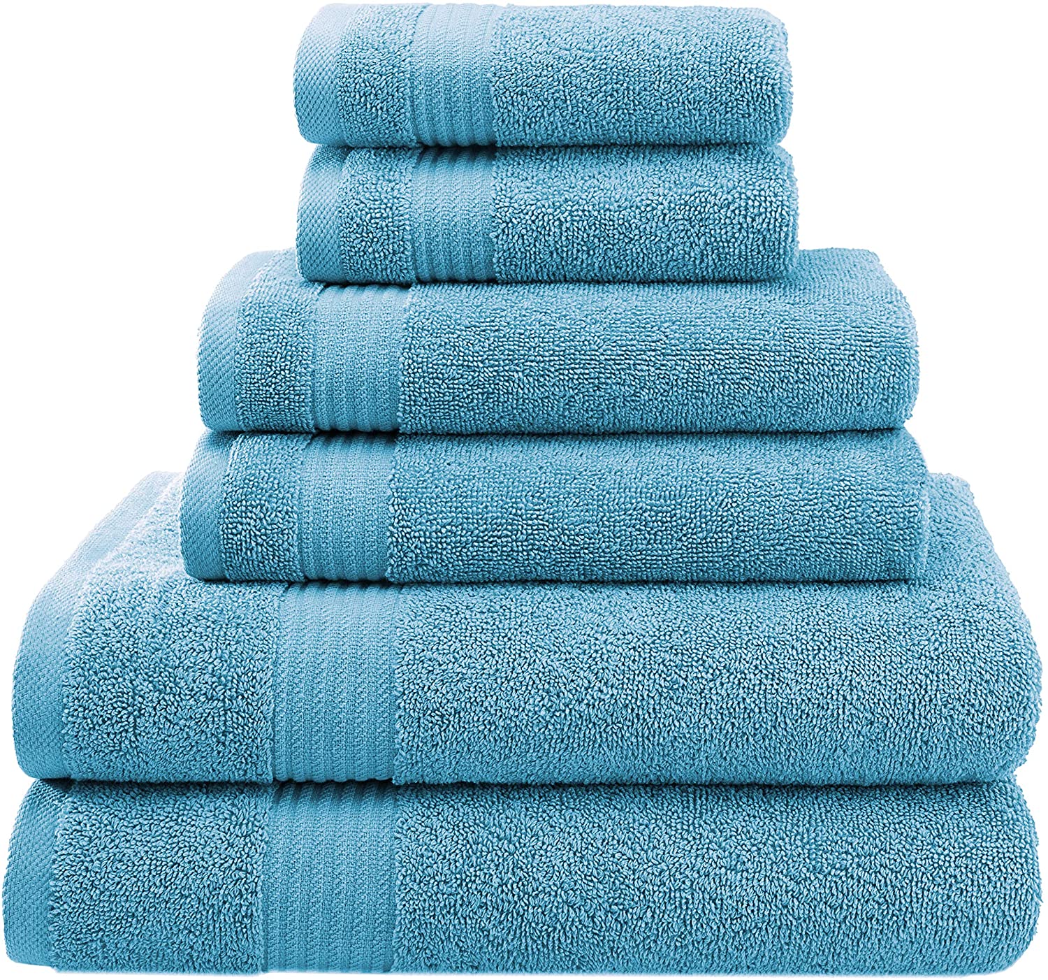 Cotton Details about   Hotel & Spa Quality Super Absorbent and Soft 6 Piece Turkish Towel Set 