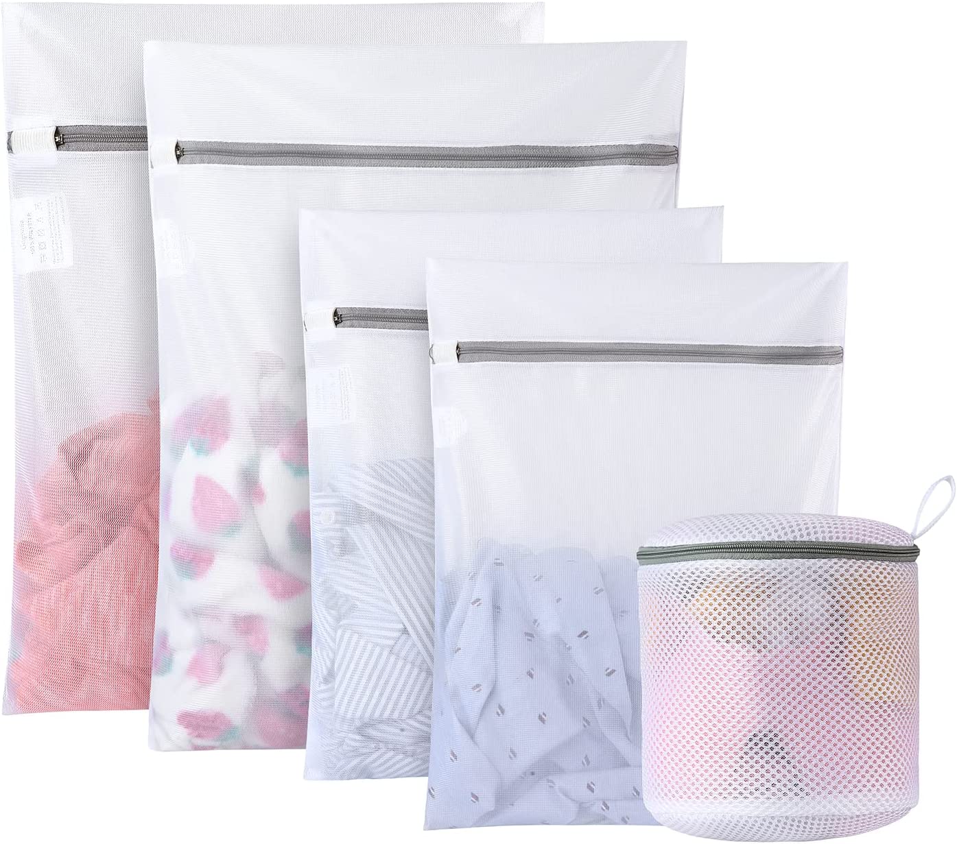 GOGOODA 7Pcs Mesh Laundry Bags for Delicates with Premium Zipper, Travel  Storage