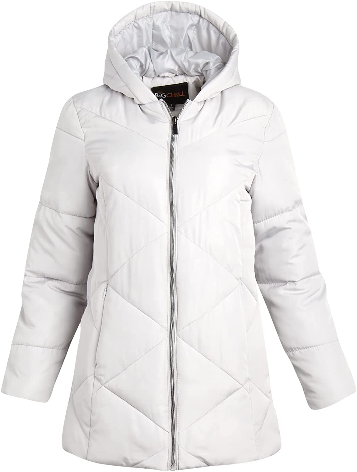Big Chill Womens Puffer Coat with Hood