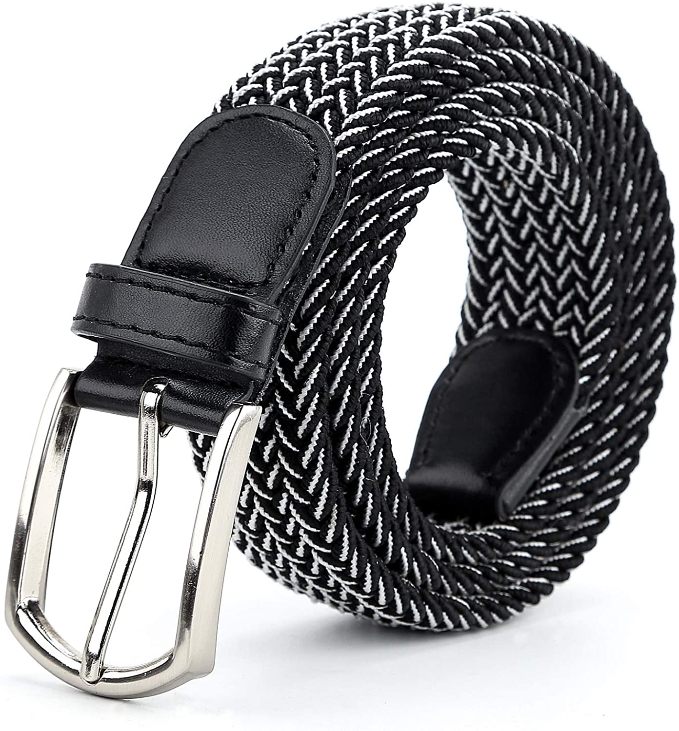 Braided Canvas Woven Elastic Stretch Belts for Men/Women/Junior with ...