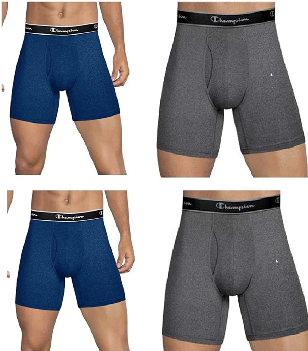 Champion Men's Elite SmartTemp Vapor Boxer Briefs (4 Pack)