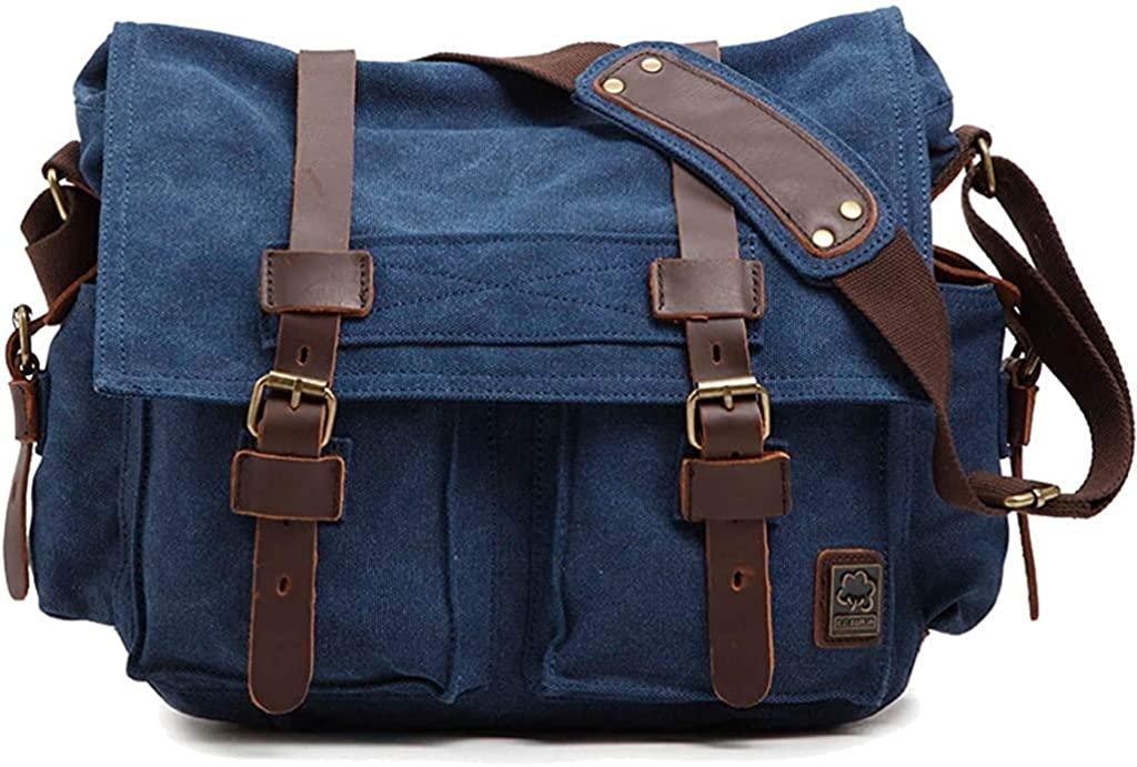 Shop Sechunk Small Vintage Canvas Messenger C – Luggage Factory