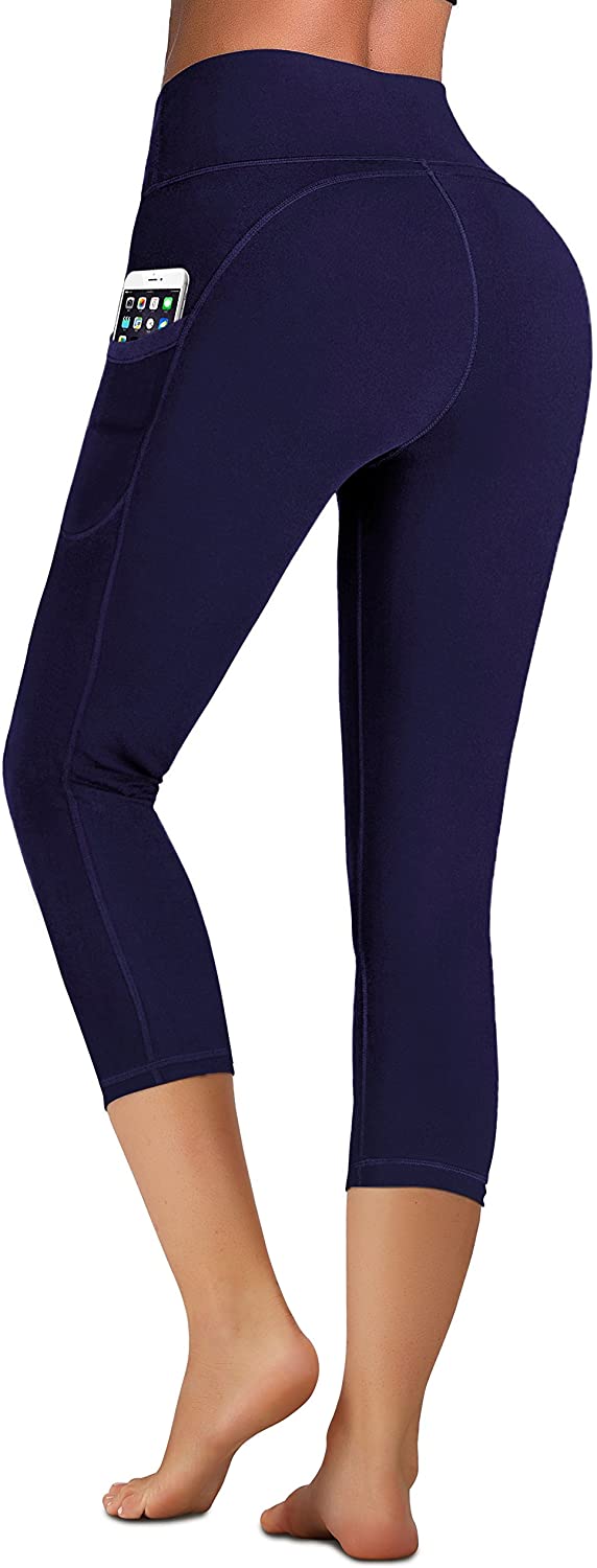 IUGA High Waist Yoga Pants with Pockets, Tummy Control, Workout Pants for  Women 4 Way Stretch Yoga Leggings with Pockets