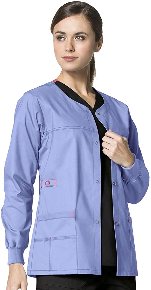 wonderwink scrub jacket