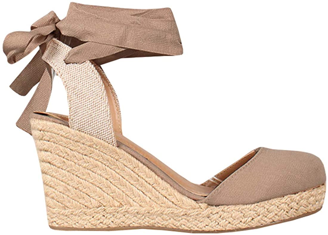 Closed toe sale espadrille platform sandals