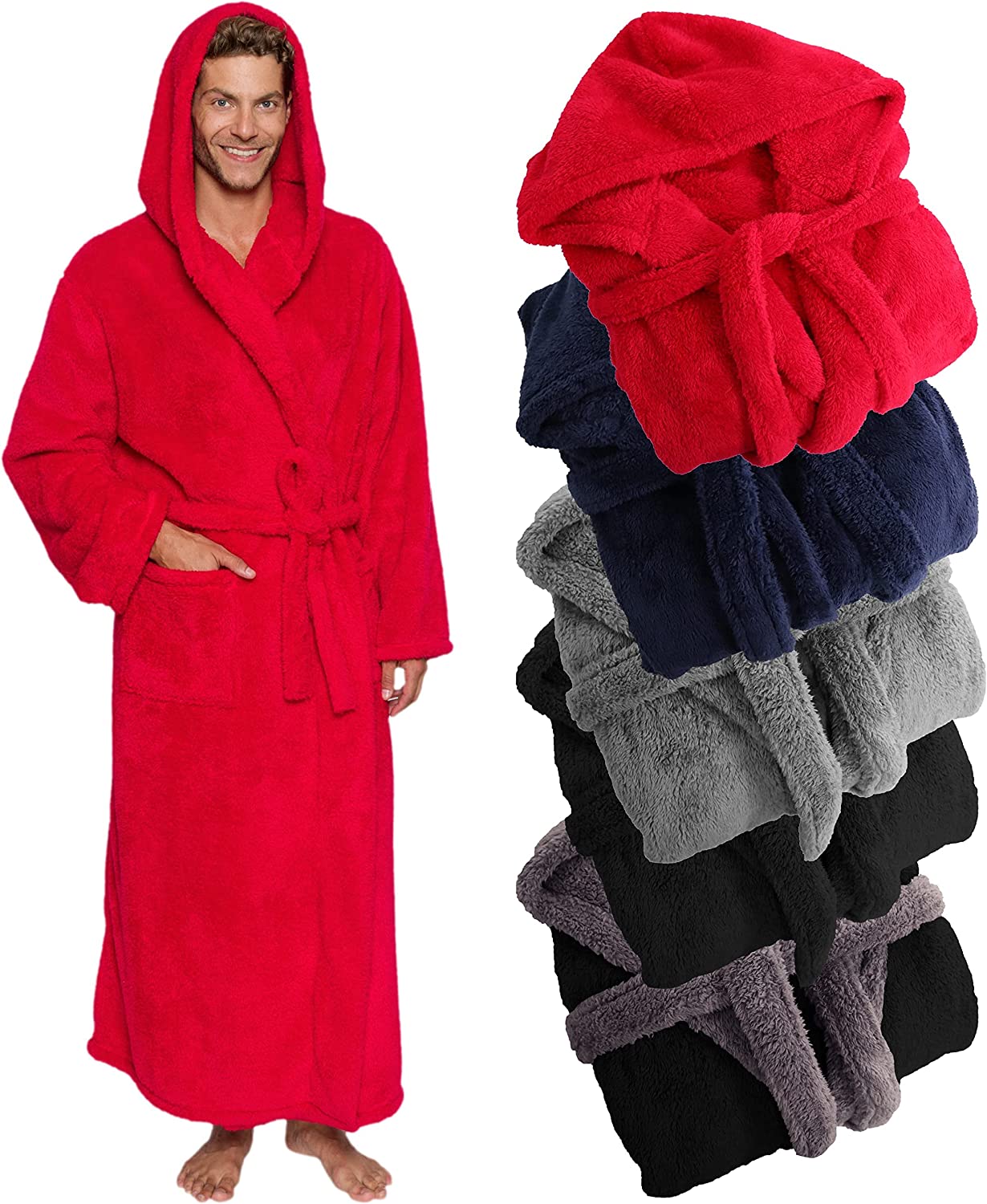 Hooded Robes, Mens and Womens Luxury Robes