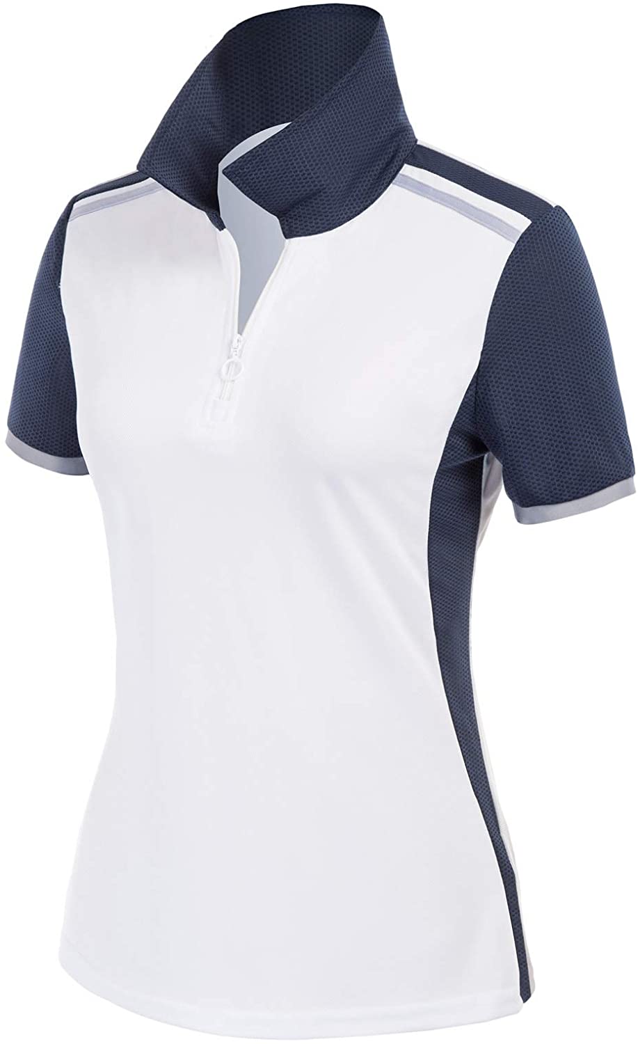 JACK SMITH Women's Short Sleeve Sports Moisture-Wicking Polo Shirt T-Shirt Tops 
