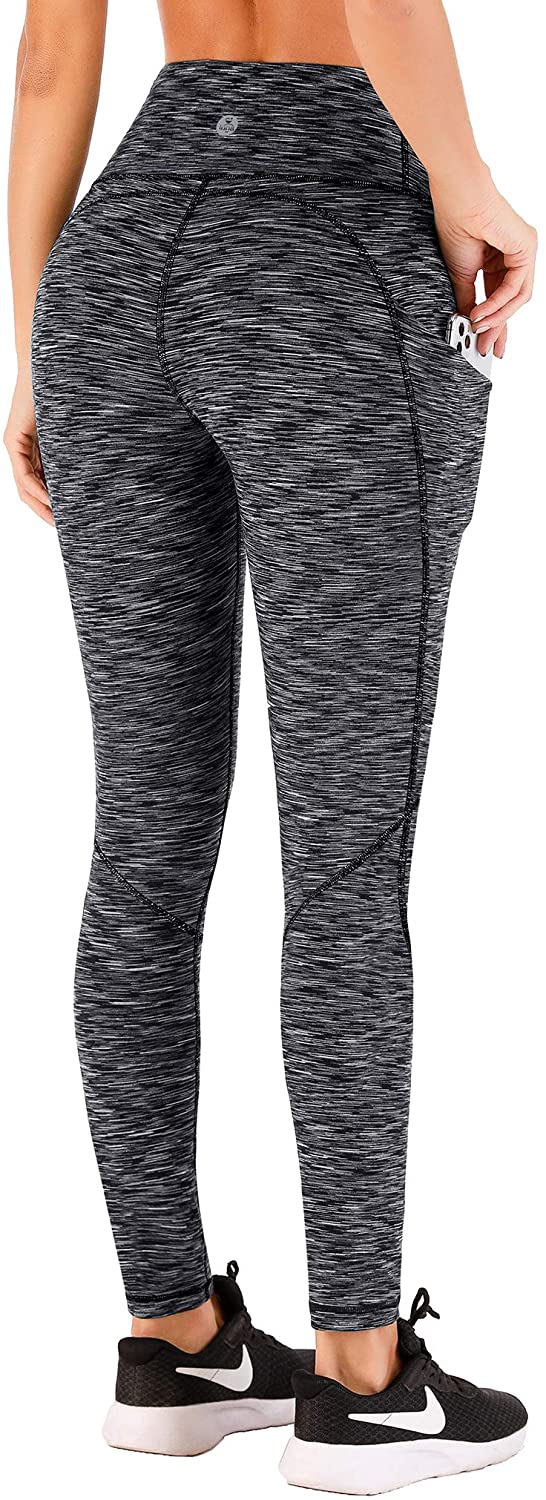 IUGA Leggings with Pockets for Women High Waisted Yoga Pants for Women Butt  Lift