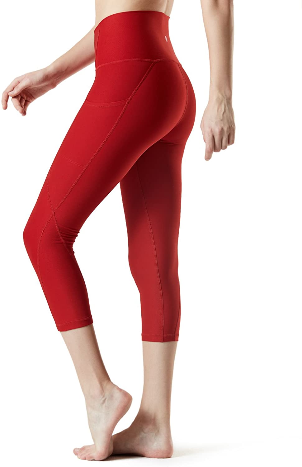 TSLA Yoga Pants Leggings High-Waisted Workout Clothes Women Tummy Control Pocket 