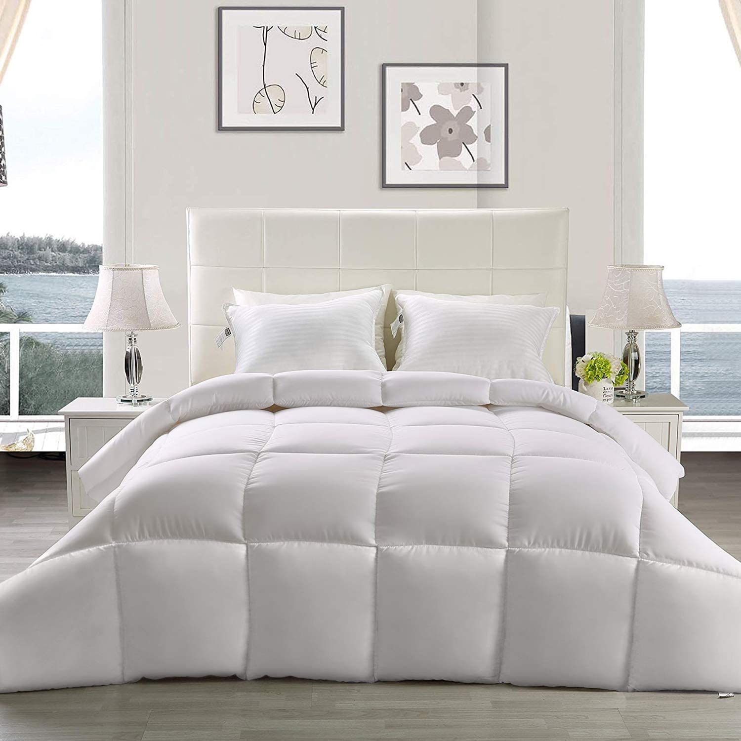 Utopia Bedding Down Alternative Comforter (Full, White) - All