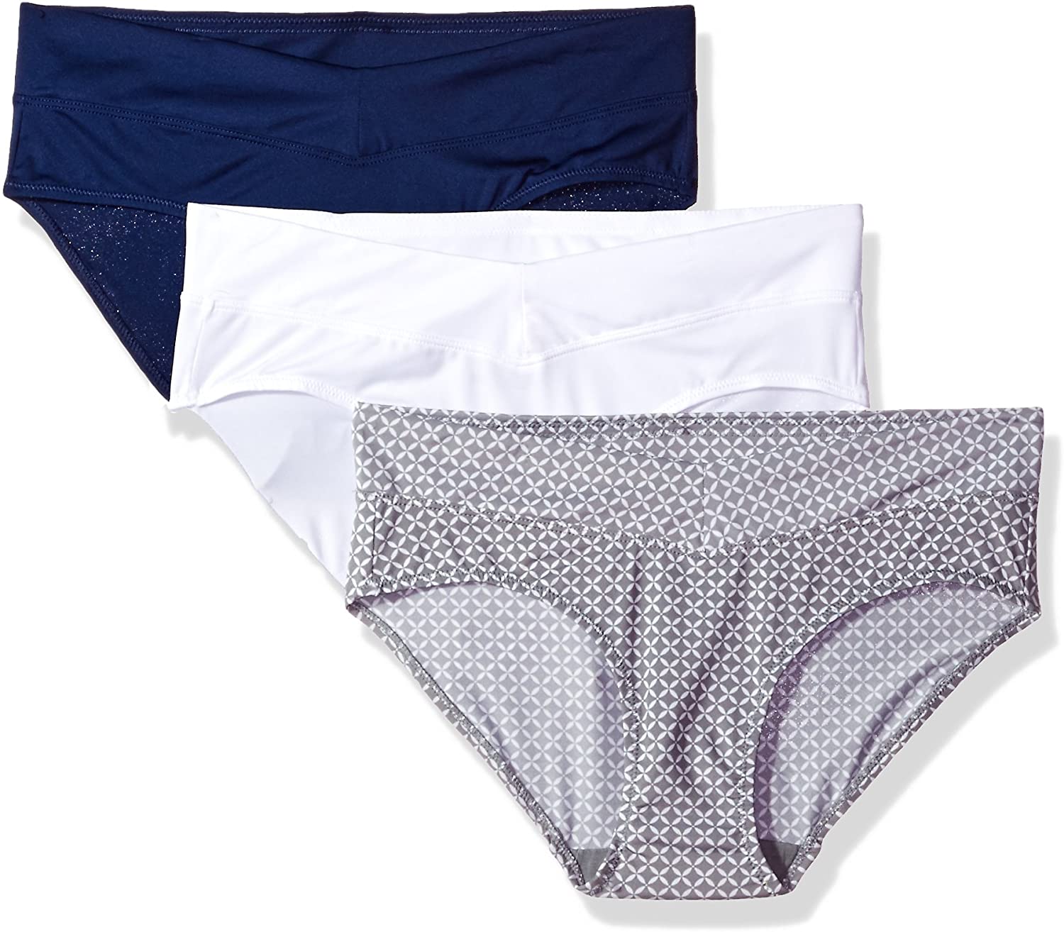 Warners Womens Blissful Benefits No Muffin Top 3 Pack Hipster Panties :  : Clothing, Shoes & Accessories