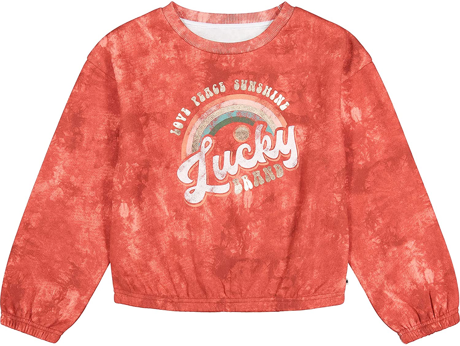 Lucky Brand Girls' Pullover Sweatshirt