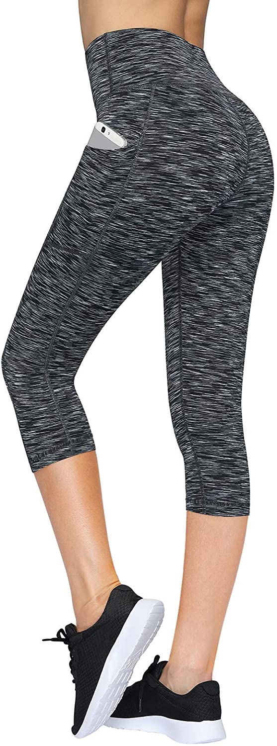 Comprar Fengbay High Waist Yoga Pants with Pockets, Capri Leggings for Women  Tummy Control Running 4 Way Stretch Workout Leggings en USA desde Costa  Rica