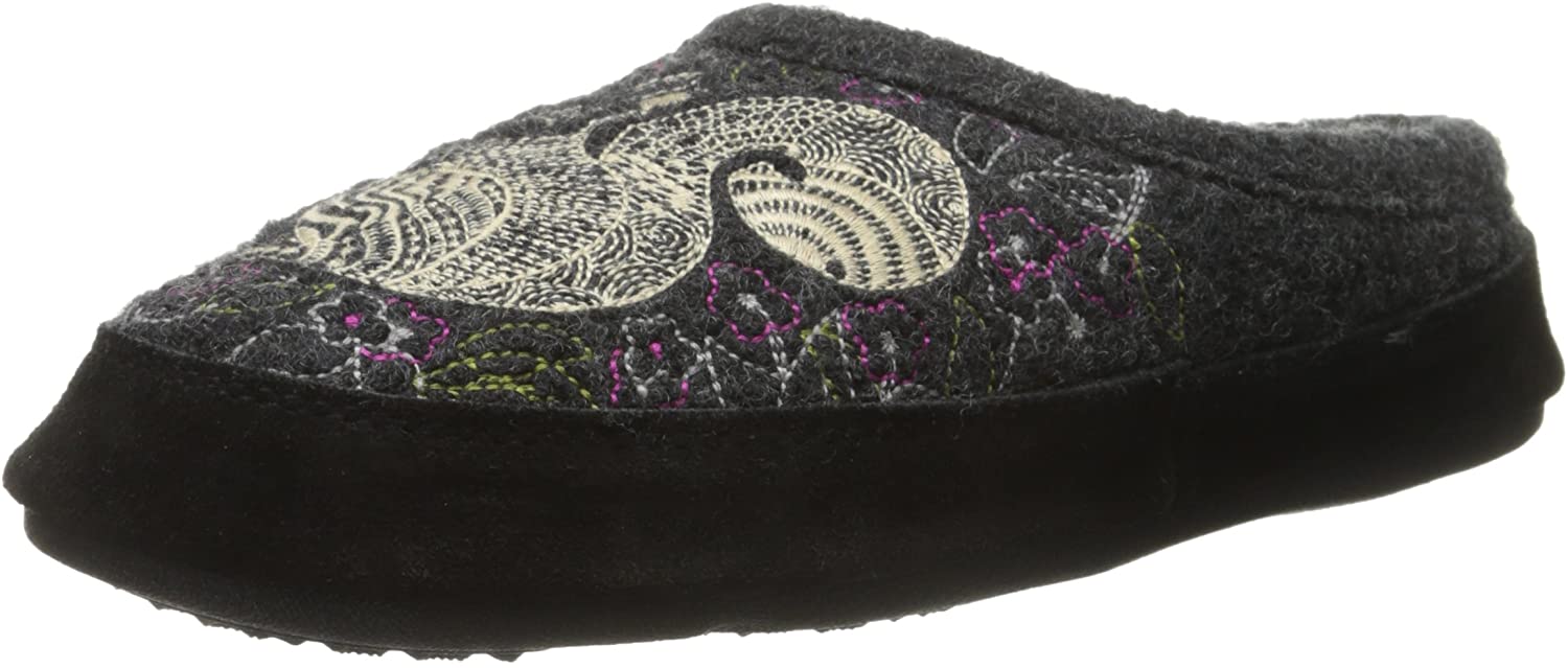 Acorn women's best sale forest mule slipper