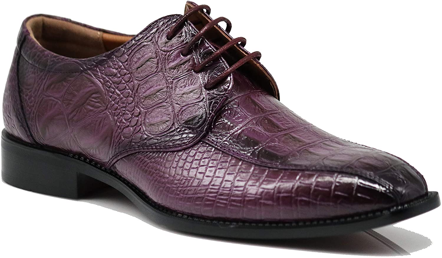 mens printed oxford shoes