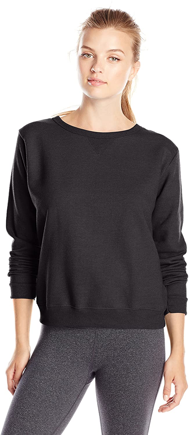 Details about   Hanes Women's V-Notch Pullover Fleece Sweatshirt 
