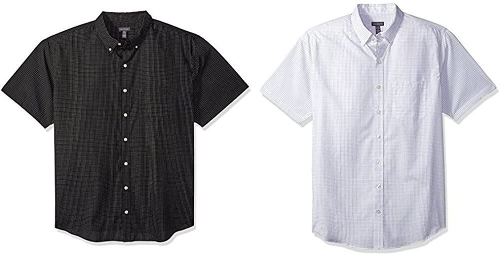 Van heusen big and tall sale short sleeve dress shirts