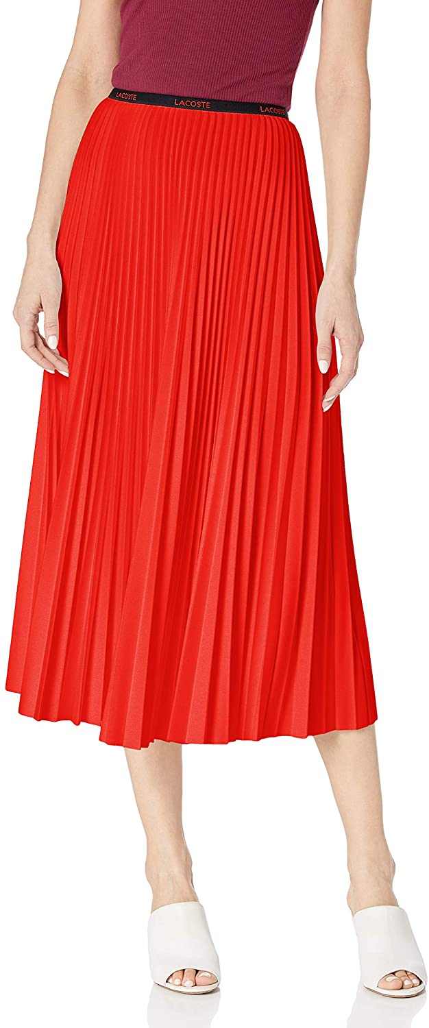 Lacoste Women's Pleated Midi Skirt | eBay