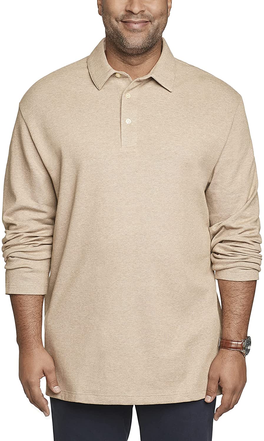 mens 3xlt long sleeve polo shirts