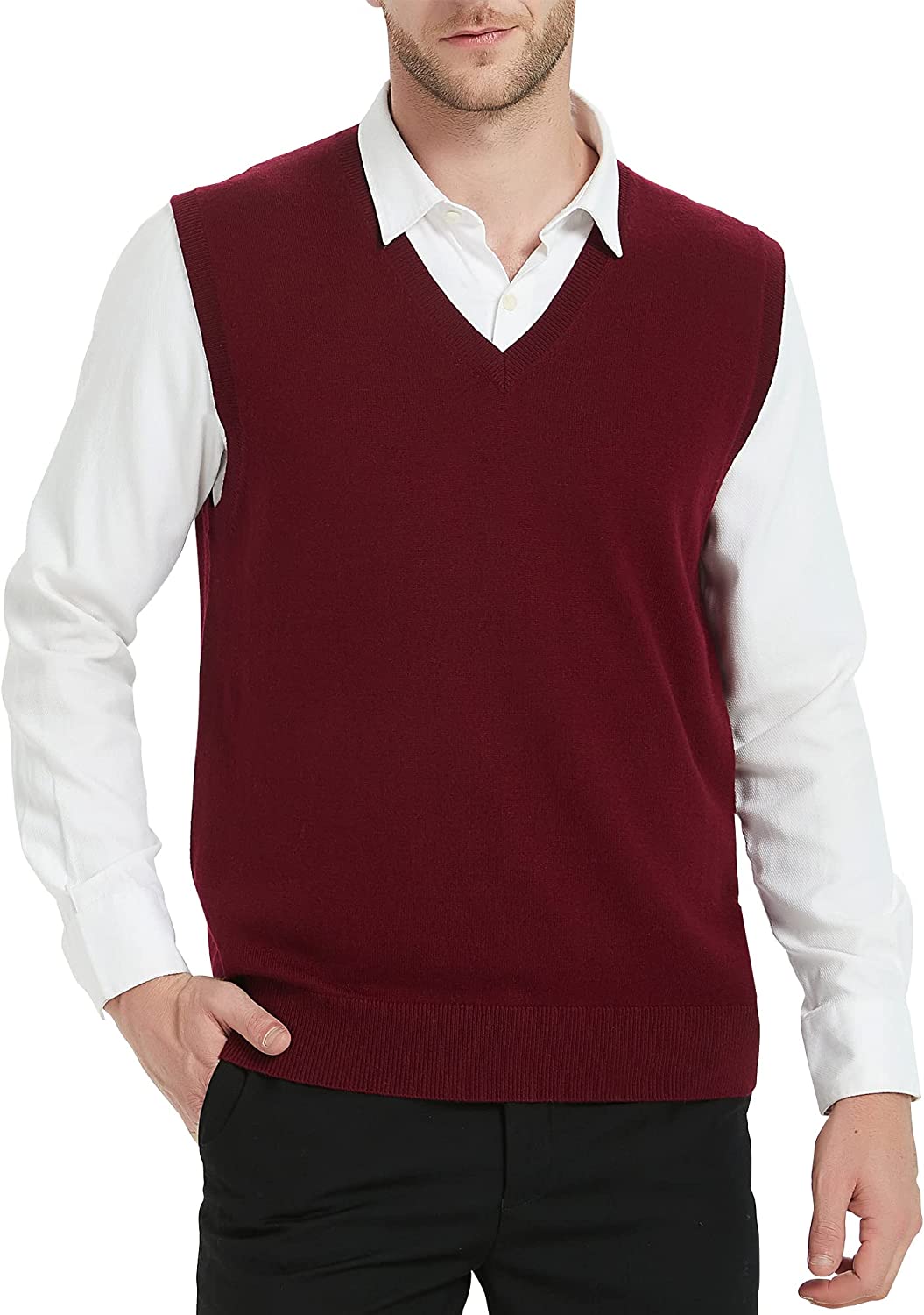 おすすめ HAU lap knit vest / cashmere wool | chronosrh.com.br