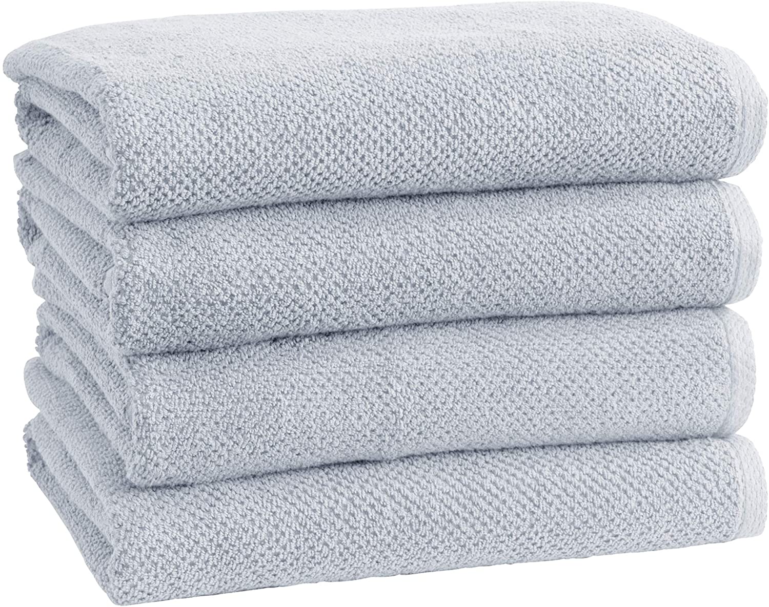 iDrop 100% Cotton Machine Washable Luxury Bath Towel Set Cotton Towels 6pcs 