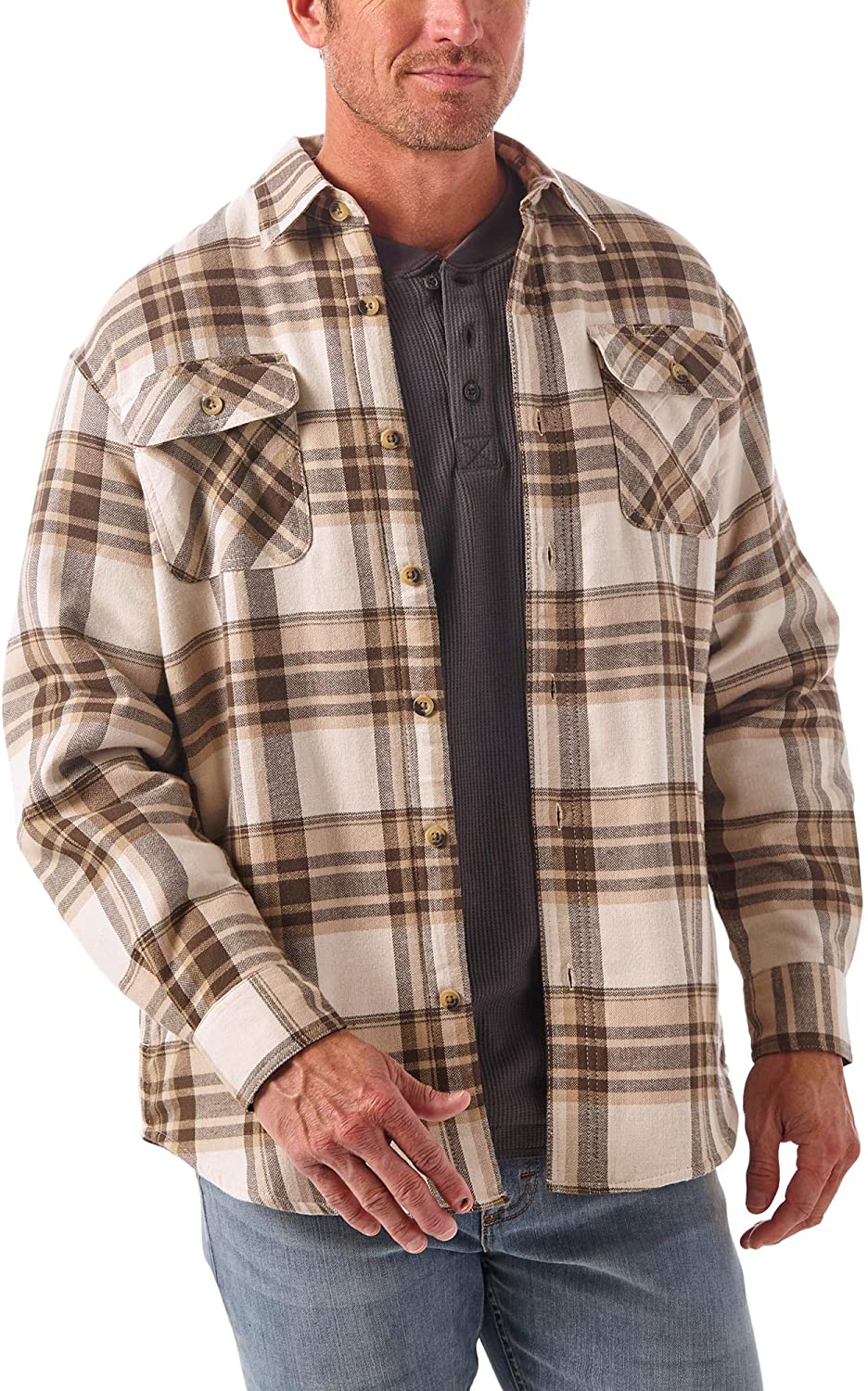 wrangler mens shirt jacket