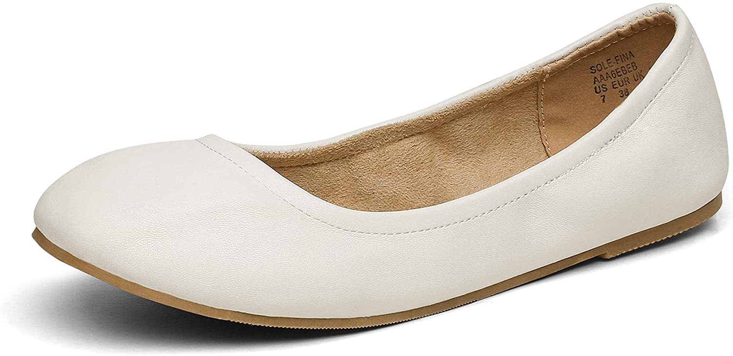 plain ballet flats