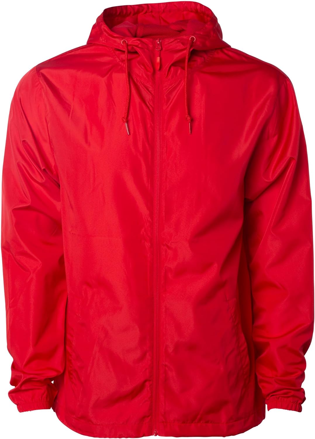 Global Blank Men's Windbreaker Jacket Lightweight Water-Resistant  Windbreakers f