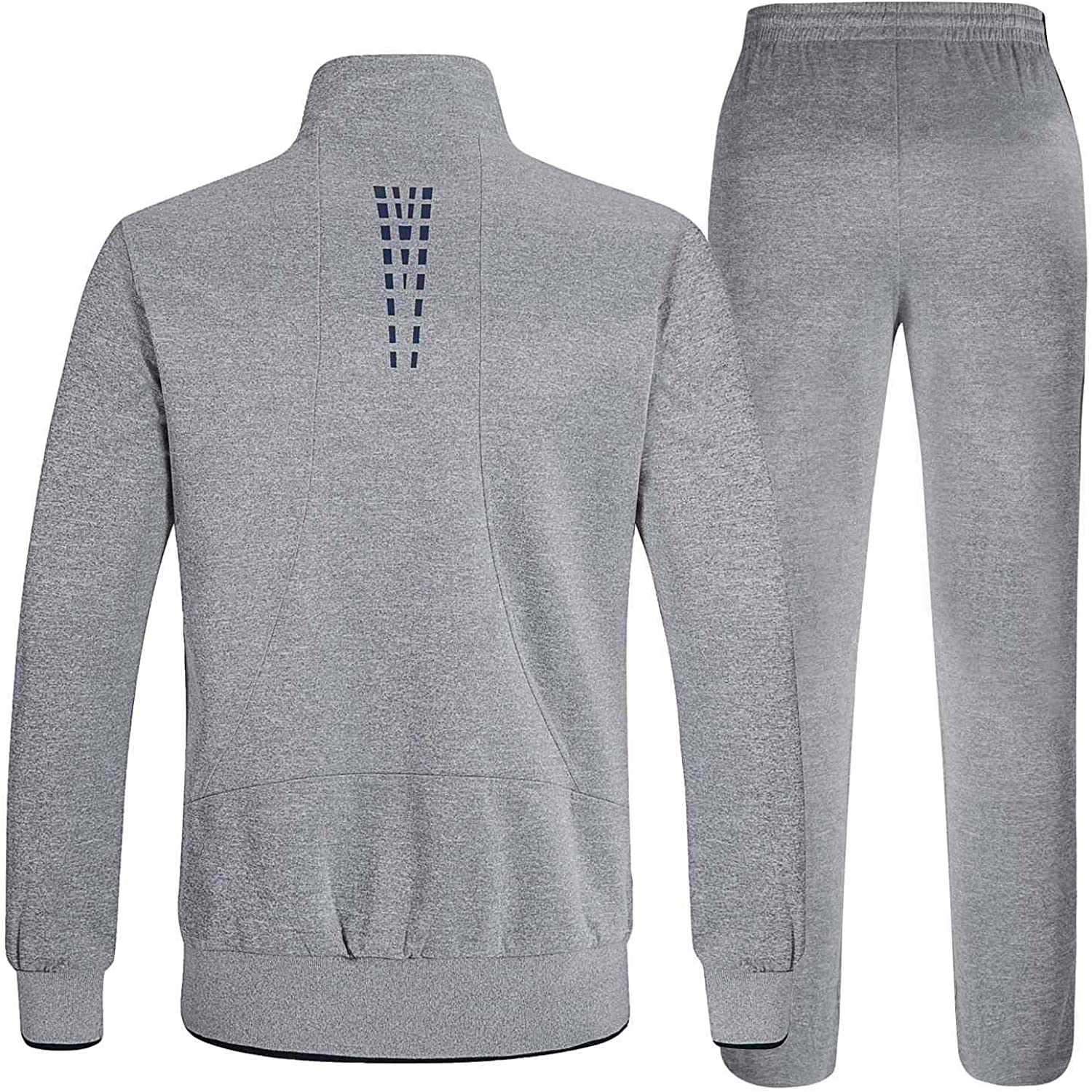 Coofandy Men S Tracksuit 2 Piece Full Zip Athletic Sweatsuits Casual Running Jogging Sport Suit
