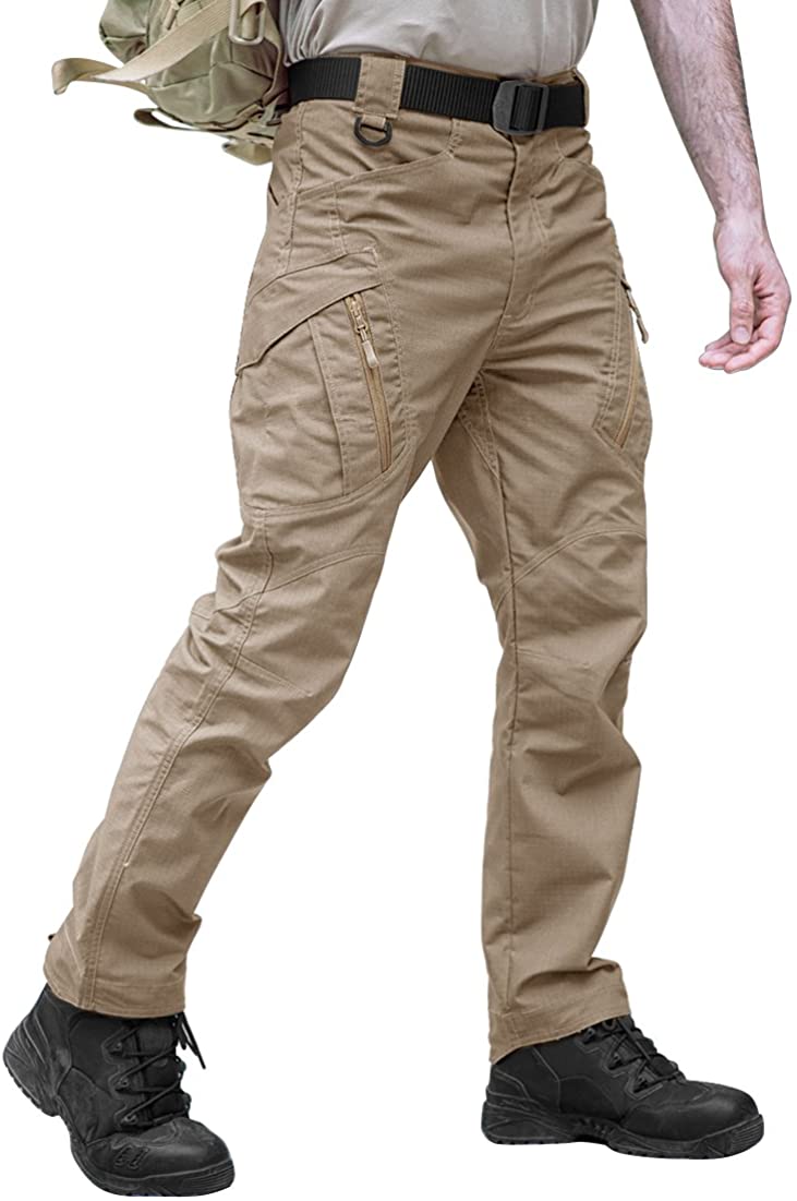 TACVASEN Men's Tactical Cargo Pants Outdoor Sport Military Ripstop Pants |  eBay