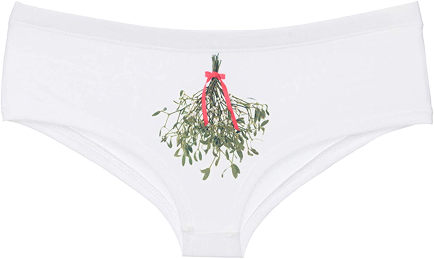 Funny Christmas Knickers, Christmas Gift Shorts or Thong 'kiss Me Under the  Mistletoe' Christmas Panties. Christmas Knickers. -  Canada