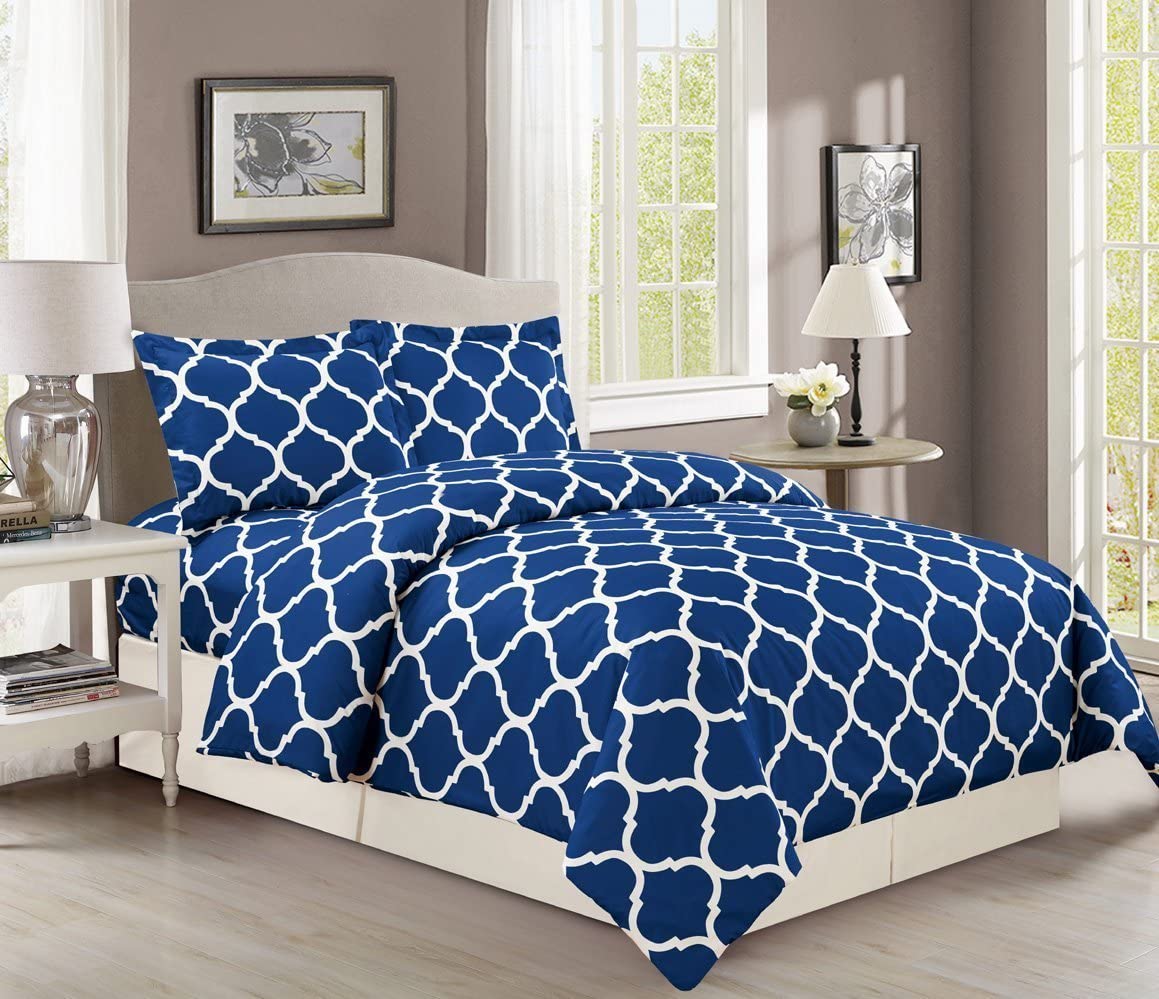 quatrefoil duvet cover