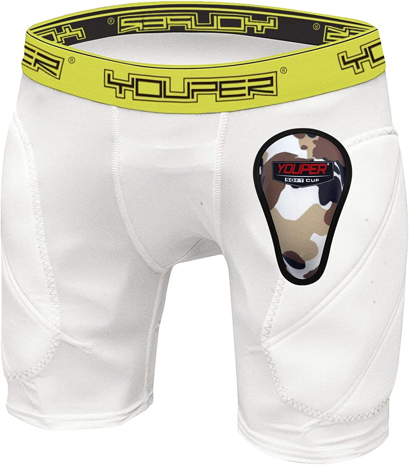 Buy Youper Boys Compression Brief with Soft Protective Athletic