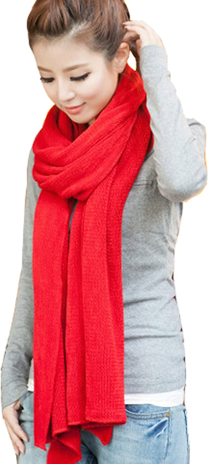 Wander Agio Women's Warm Scarves Long Shawl Winter Warm Large Scarf Pure  Color, Camel 2, Medium : : Clothing, Shoes & Accessories