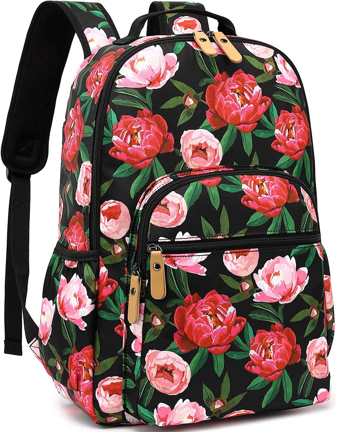 Leaper Water-resistant Floral School Backpack Travel Bag Girls Bookbags Satchel