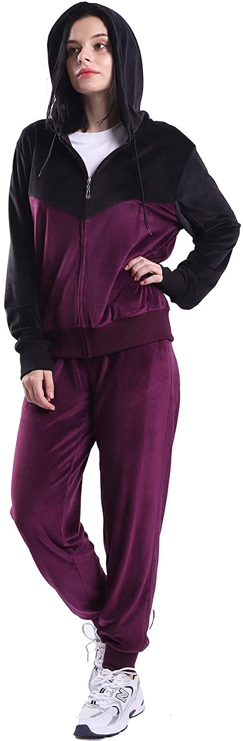 Facitisu Track Suits for Women Set Sweatsuits 2 Piece Tracksuit