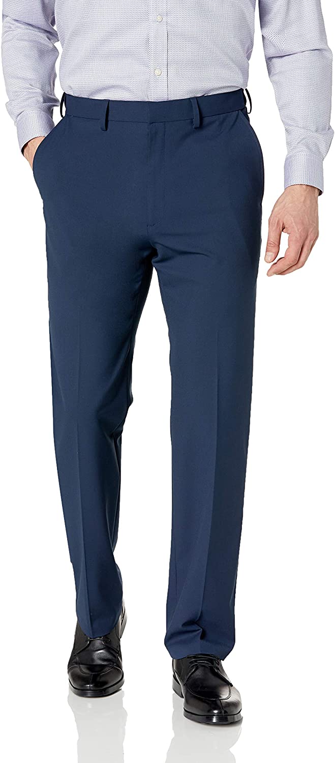 J.M. Haggar Men's 4-Way Stretch Solid Gab Classic Fit Suit ...