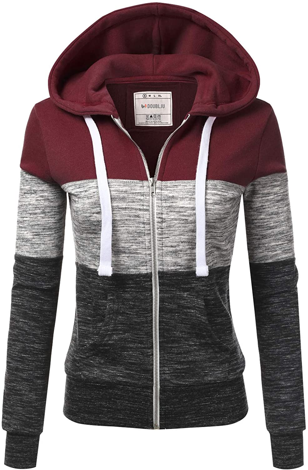 Thin zip hoodie discount women's