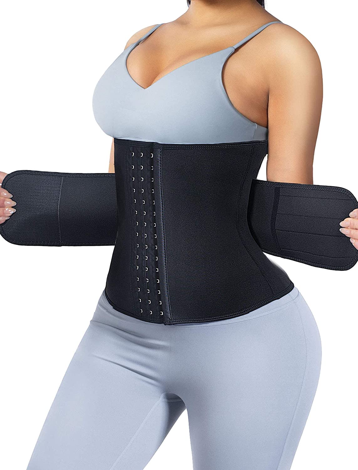 HOPLYNN neoprene waist trainer corset Large