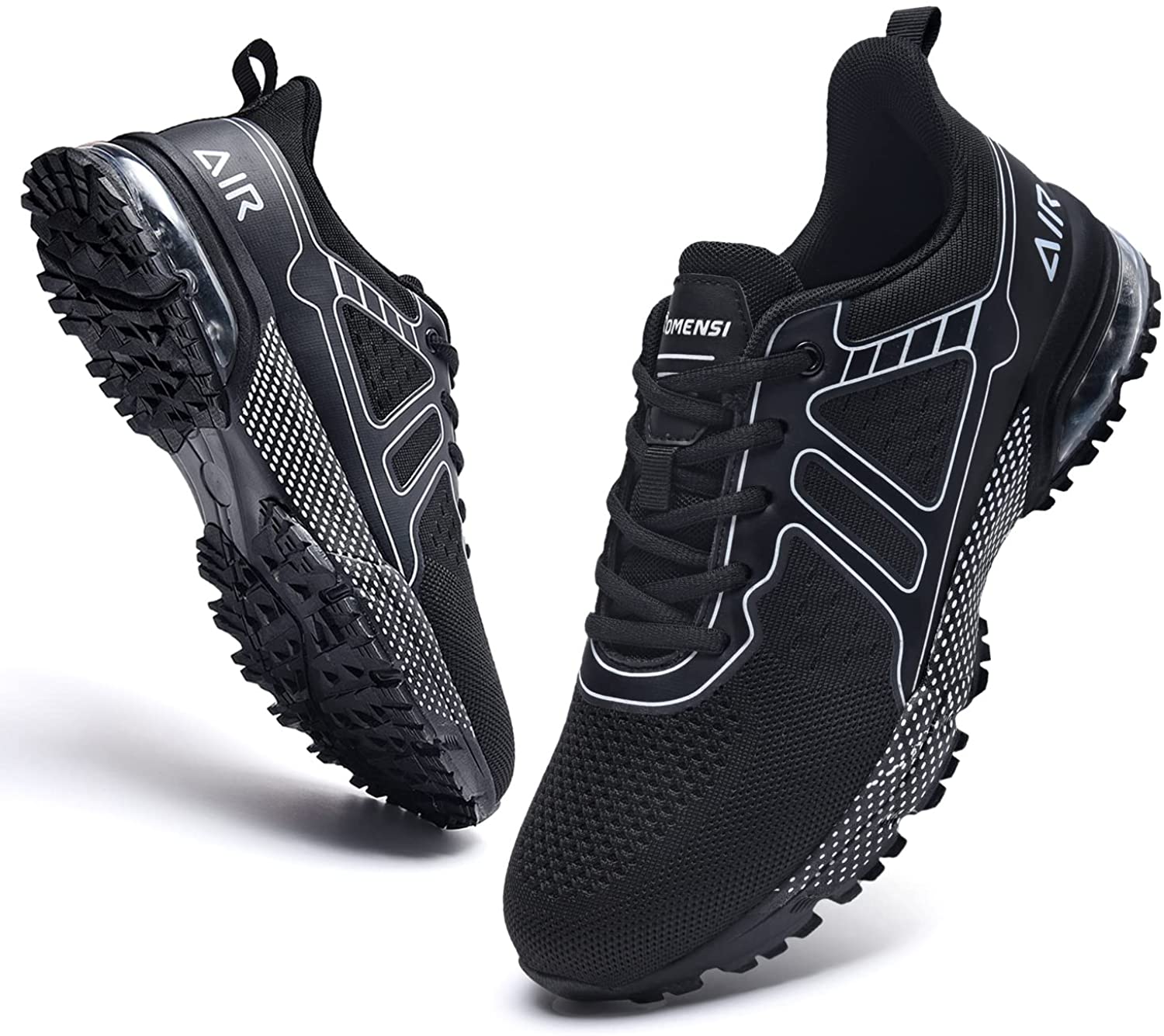 Autper Men Memory Foam Gym Shoes Slip-On Go Walking On Cloud Athletic Comfortable Shoes Sneakers，Size7-12 