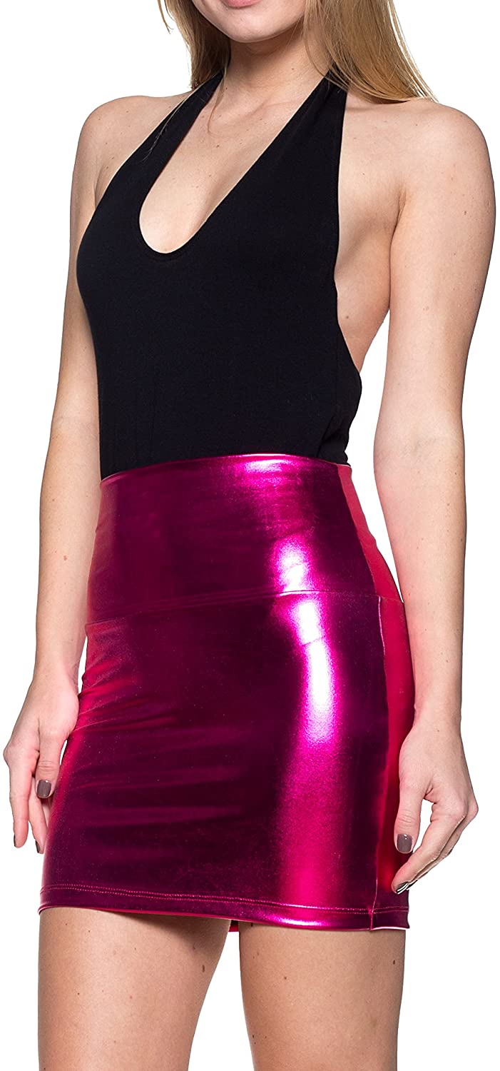 Cemi Ceri Women's Faux Leather Mini Skirt