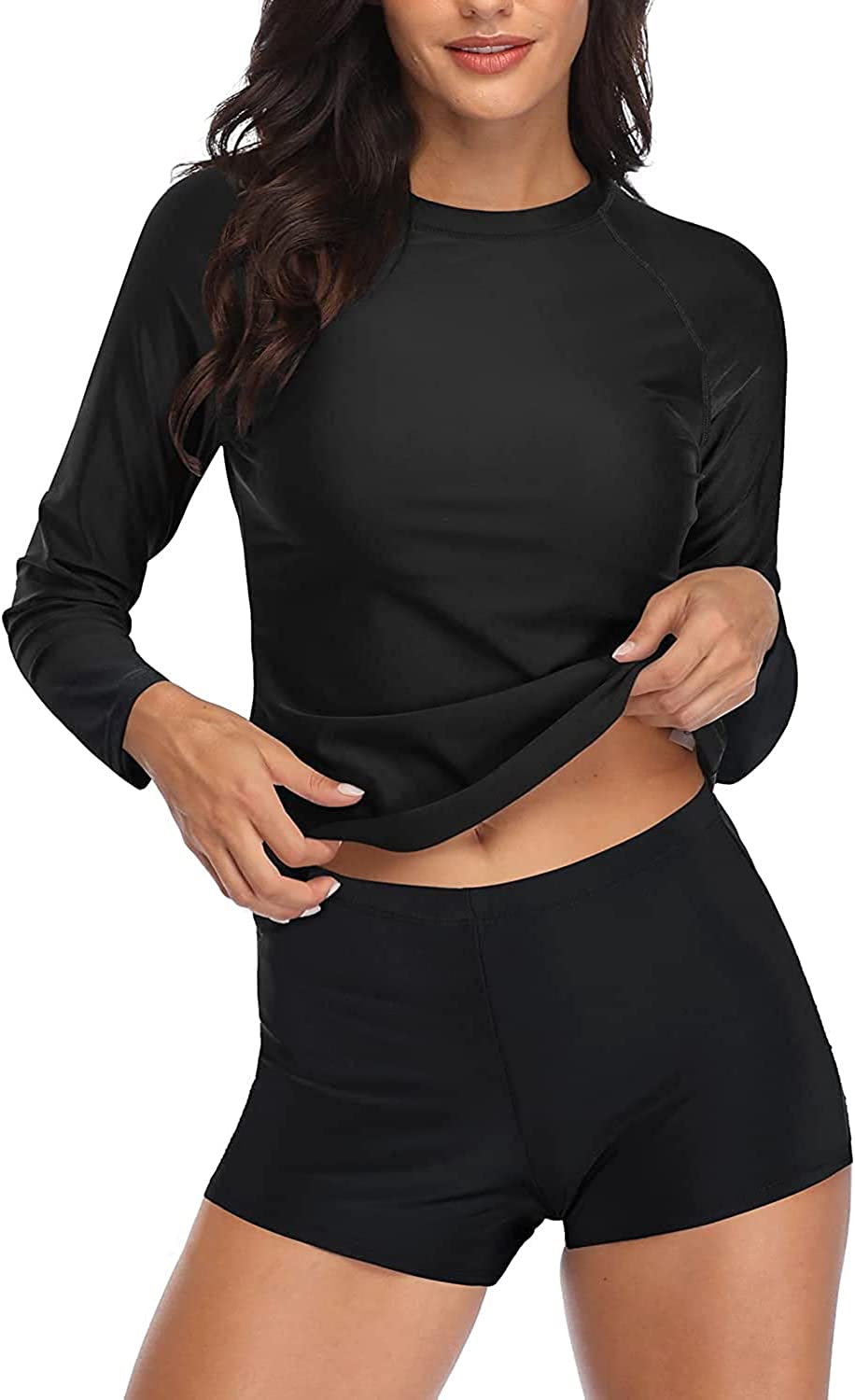 Daci Women Short Sleeve Rashguard Top Swim Shirt - UPF 50+ Sun Protection -  Multiple Colors & Sizes