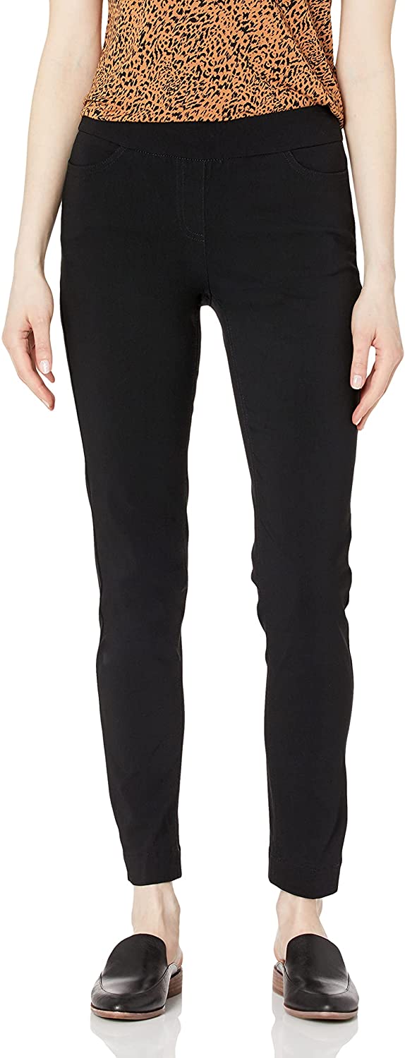 SLIM-SATION Women's Regular Pull-On Straight-Leg Pant With Pockets | eBay