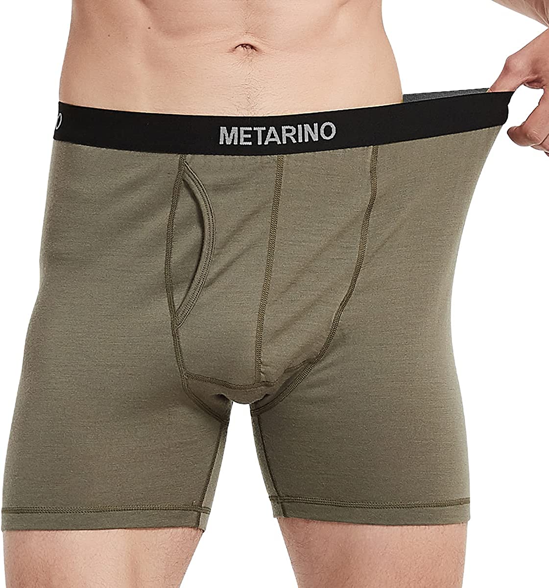 Metarino 2 Pack Women's Athletic Underwear Panties Soft Merino