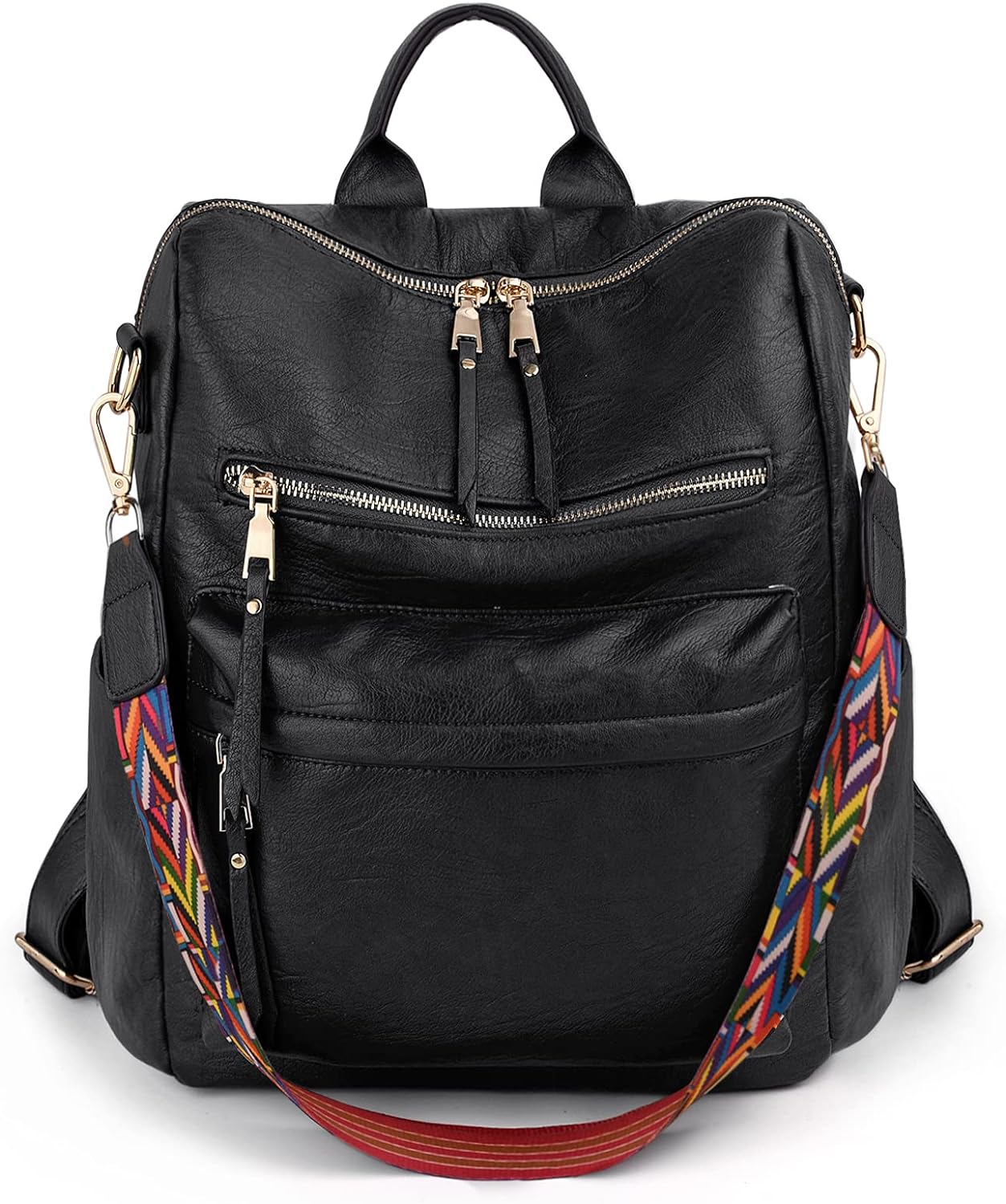 UTO Backpack Purse for Women Fashion Ladies Shoulder Bags Vegan