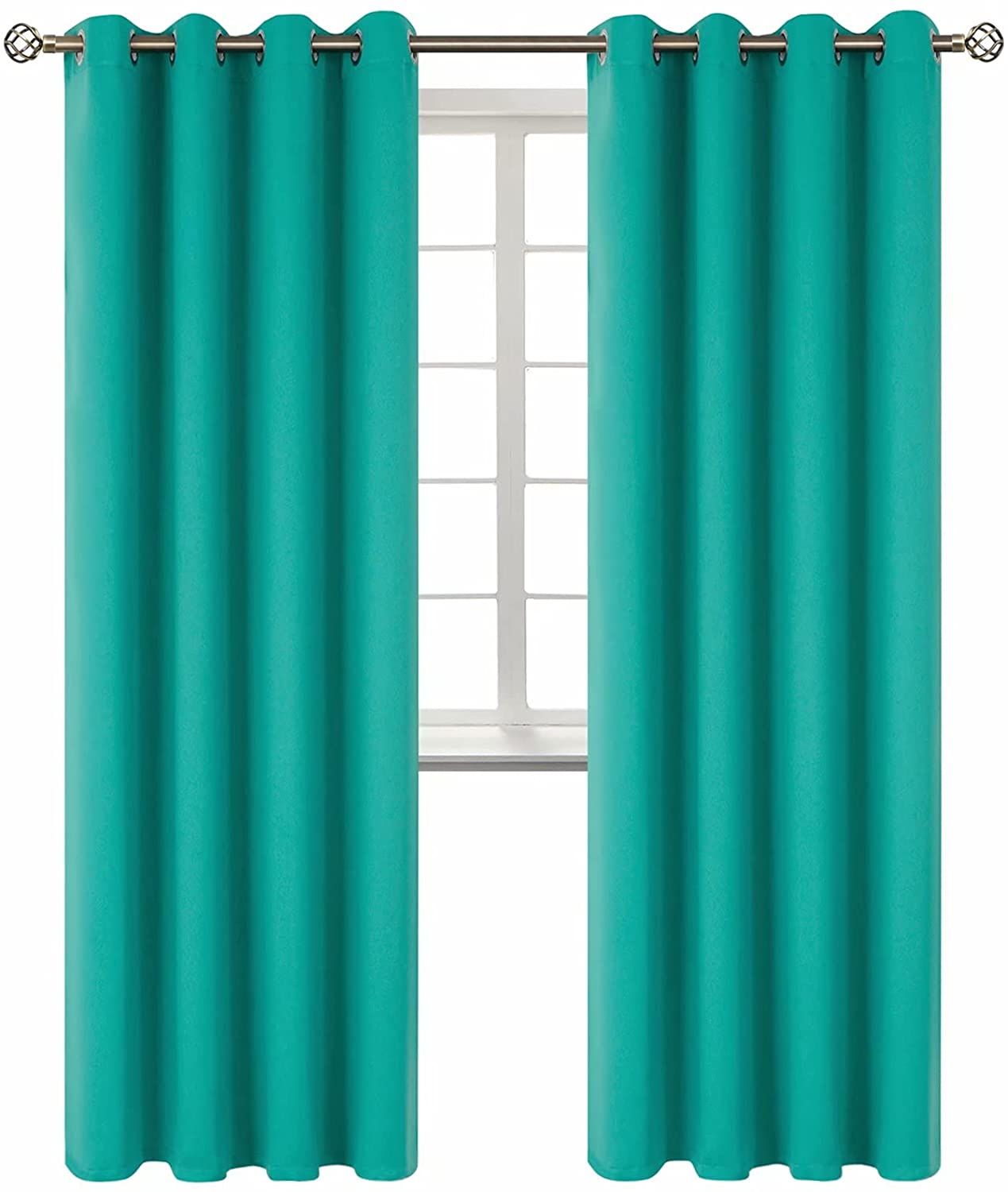 BGment Blackout Curtains for Bedroom - Grommet Thermal Insulated